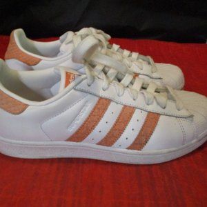 Adidas Superstar 3 Stripes Sneakers Women's 8.5